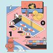 GQ México y LATAM - Marzo 2020. Ilustração tradicional, Ilustração digital e Ilustração vetorial projeto de Jorsh Peña - 18.03.2020