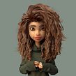Wild hair. 3D project by Javier Benver - 03.24.2020