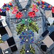Patched Garden . Fine Arts, Embroider, Design, and Fashion Design project by Ana María Restrepo - 04.04.2020
