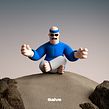 Cuarentin Salvador. 3D, Character Animation, and 3D Character Design project by Marco Segovia - 04.05.2020