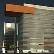 SketchUp - Prédios comerciais em Curitiba. 3D, 3D Design, Architectural Illustration, and 3D Modeling project by Guilherme Coblinski Tavares - 01.10.2012