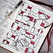 Sketches | TFG. Design, 3D Design, Product Design, Industrial Design, and Traditional illustration project by Fran Molina - 06.20.2019