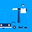 Car Lover. Animation, Character Animation, Design, and Motion Graphics project by Manuel Neto - 04.16.2020