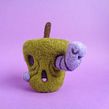 Rotten apple and Worm - Halloween Ein Projekt aus dem Bereich Bildende Künste, H, werk, Design von Figuren, Skulptur und Art To von droolwool - 24.04.2020