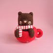 Hot Cocoa Bear. Fine Arts, Arts, Crafts, Character Design, Sculpture, Art To, and s project by droolwool - 04.24.2020