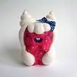 Whippa, Strawberry girl with whipped cream hair.. Artes plásticas, Artesanato, Design de personagens, Escultura, To, e Art projeto de droolwool - 24.04.2020