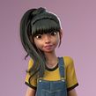 Casual girl Ein Projekt aus dem Bereich 3D von Javier Benver - 27.04.2020