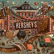 Hershey's Chocolate World Ein Projekt aus dem Bereich Traditionelle Illustration und Digitale Illustration von Victor Beuren - 04.05.2017