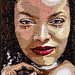 Alphea. Artistic Drawing, Embroider, Painting, Portrait Drawing, and Sewing project by Camille Labarre - 01.29.2019