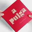 Livro A Pulga. Design editorial, e Design gráfico projeto de Leandro Rodrigues - 05.05.2020