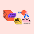 Adobe Creative Cloud® · Graphic Universe. Un proyecto de Br, ing e Identidad, Diseño, Diseño de personajes, Ilustración tradicional y Tipografía de Nubia Navarro (nubikini) - 11.08.2019