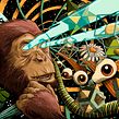 The Stoned Ape Theory - Beer Label. Een project van  Ontwerp y Traditionele illustratie van Pedro Correa - 13.05.2020
