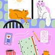 Morning Rituals Ein Projekt aus dem Bereich Digitale Illustration von Sara Tomate - 16.05.2020