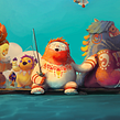 HUM... I THINK I CAUGHT SOMETHING. Digital Painting project by Álvaro Cardozo W - 05.19.2020