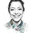 Self directed work - Portrait of Tatiana Maslany. Digital Illustration, Traditional illustration, Pencil Drawing, and Portrait Drawing project by Amy Pearson - 08.31.2017