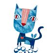 Gatos en cuarentena. Een project van Collage, Traditionele illustratie y Kinderillustratie van Estrellita Caracol - 10.06.2020
