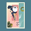 Space NK. Digital Illustration, Traditional illustration, and Vector Illustration project by Pietari Posti / Studio Posti - 06.14.2019