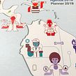 Un Continente Cooperativo. Ilustração tradicional, Ilustração digital e Ilustração vetorial projeto de Patricio Oliver - 18.06.2020
