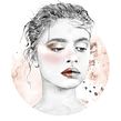 Make-up tutorial portraits for The Beauty Effect Magazine . Digital Illustration, Traditional illustration, and Pencil Drawing project by Amy Pearson - 06.30.2017