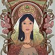 La Princesa y el guisante. Ilustração tradicional, Ilustração digital e Ilustração infantil projeto de Celeste Vargas Hoshi - 14.01.2020