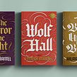 Capas para coleção Wolf Hall Ein Projekt aus dem Bereich Kalligrafie, T, pografisches Design, Verlagsdesign, H, Lettering, Lettering, Digitales Lettering, T und pografie von Cyla Costa - 28.07.2020
