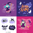Hand drawn vector illustration resources for Freepik. Un proyecto de Ilustración digital, Ilustración infantil e Ilustración vectorial de Alinailustra - 01.09.2018