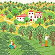 La Pedriza. Un progetto di Disegno, Disegno a matita, Disegno digitale, Product design, Illustrazione tradizionale, Illustrazione digitale e Pubblicità di Carlos Arrojo - 03.08.2020