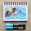 Posca Film Illustrations. Traditional illustration project by James Chapman - 08.12.2020