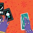 Editorial illustrations: Språktidningen. Un progetto di Disegno digitale, Illustrazione digitale, Design editoriale e Illustrazione tradizionale di Emma Hanquist - 13.08.2020