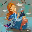 Alice in Wonderland - Book. Un progetto di Disegno, Disegno digitale, Illustrazione tradizionale, Illustrazione digitale, Illustrazione infantile e Narrativa di Weberson Santiago - 14.08.2020