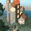Wish I Was There. Un proyecto de Ilustración tradicional de Nicholas Stevenson - 14.08.2020