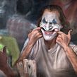 "Put on a happy face" - Joker. Drawing, Artistic Drawing, Portrait Drawing, Realistic Drawing, Traditional illustration, and Watercolor Painting project by Carlos Rodríguez Casado - 08.19.2020