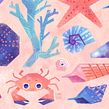 By the Sea. Un proyecto de Ilustración infantil, Ilustración digital e Ilustración tradicional de Gemma Gould - 01.08.2020