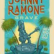 Come to visit... Johnny Ramone Grave!. Un progetto di Fumetto, Arte concettuale, Design digitale, Illustrazione digitale, Pittura digitale, Pubblicità e Tipografia di Ed Vill - 02.09.2020