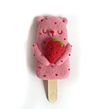 Popsicle Bear - Strawberry Shortckake. Un proyecto de Diseño de personajes, Escultura y Art to de droolwool - 03.09.2020