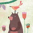 Tres osos. Collage, Character Design, Traditional illustration, and Children's Illustration project by Estrellita Caracol - 09.11.2020