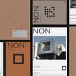 NON Arquitectura. Design de cartaz, Design editorial, e Design gráfico projeto de Gabriel Sencillo - 16.09.2020
