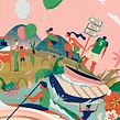 Havaianas Floripa. Traditional illustration, and Vector Illustration project by Marmota vs Milky - 09.20.2020