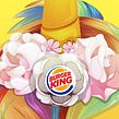 Burger King Crown. Ilustração tradicional e Ilustração vetorial projeto de Marmota vs Milky - 20.09.2020