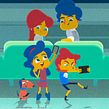 Net Now Kids. Character Design, Traditional illustration, and Vector Illustration project by Marmota vs Milky - 09.21.2020