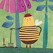 ¡Feliz primavera!  Ein Projekt aus dem Bereich Collage, Traditionelle Illustration und Kinderillustration von Estrellita Caracol - 21.09.2020