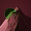little mountains. 3D, 3D Modeling, Advertising, Design, Digital Illustration, Editorial Design, Editorial Illustration, Graphic Design, and Traditional illustration project by Ali Sahba - 09.30.2020