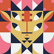 Geometrical patterned characters. Un projet de Illustration numérique et Illustration vectorielle de Martin Laksman - 28.03.2021
