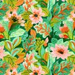 Estampas em aquarela - Projeto pessoal. Pattern Design, e Pintura em aquarela projeto de Luiza Normey - 14.10.2020