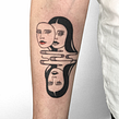 Tatuaje 01. Artistic Drawing, Digital Drawing, Tattoo Design, and Traditional illustration project by Diana Felix - 10.28.2020
