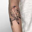 Tatuaje 03. Artistic Drawing, Digital Drawing, Tattoo Design, and Traditional illustration project by Diana Felix - 10.28.2020