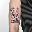 Tatuaje 05. Drawing, Artistic Drawing, Digital Drawing, Tattoo Design, and Traditional illustration project by Diana Felix - 10.28.2020