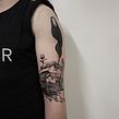 Tattoo. Un proyecto de Ilustración botánica, Ilustración tradicional y Diseño de tatuajes de Sophie Mo - 02.11.2018