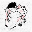 Squarespace X LWLies . Un proyecto de Ilustración tradicional e Ilustración con tinta de Sophie Mo - 29.04.2020
