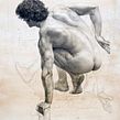 Miletus, étude Ein Projekt aus dem Bereich Artistische Zeichnung, Zeichnung, Anatomische Zeichnung, Bildende Künste, Bleistiftzeichnung, Porträtzeichnung und Realistische Zeichnung von Shane Wolf - 03.11.2020